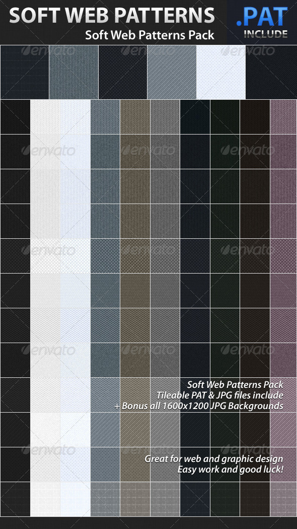 GraphicRiver Soft Web Patterns 1294738 GraphicRiver Soft Web Patterns 1294738