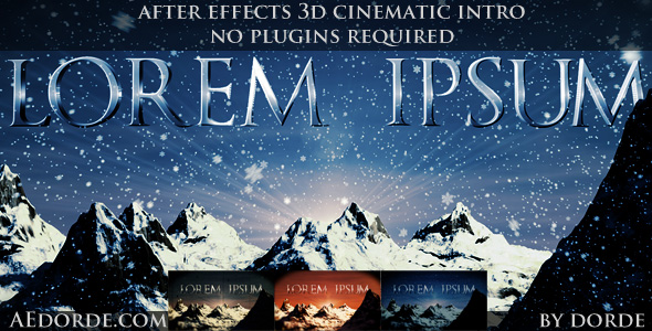 After Effects Project - VideoHive Lorem Ipsum 165052 After Effects Project - VideoHive Lorem Ipsum 165052