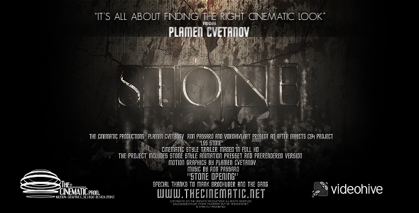 After Effects Project - VideoHive LS Series Stone 165974 After Effects Project - VideoHive LS Series Stone 165974
