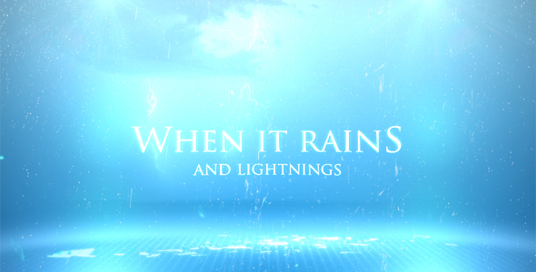 After Effects Project - VideoHive When It Rains 166869 After Effects Project - VideoHive When It Rains 166869