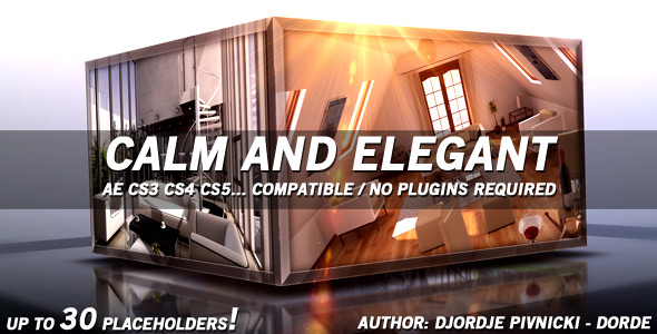 After Effects Project - VideoHive Calm and Elegant 168604 After Effects Project - VideoHive Calm and Elegant 168604