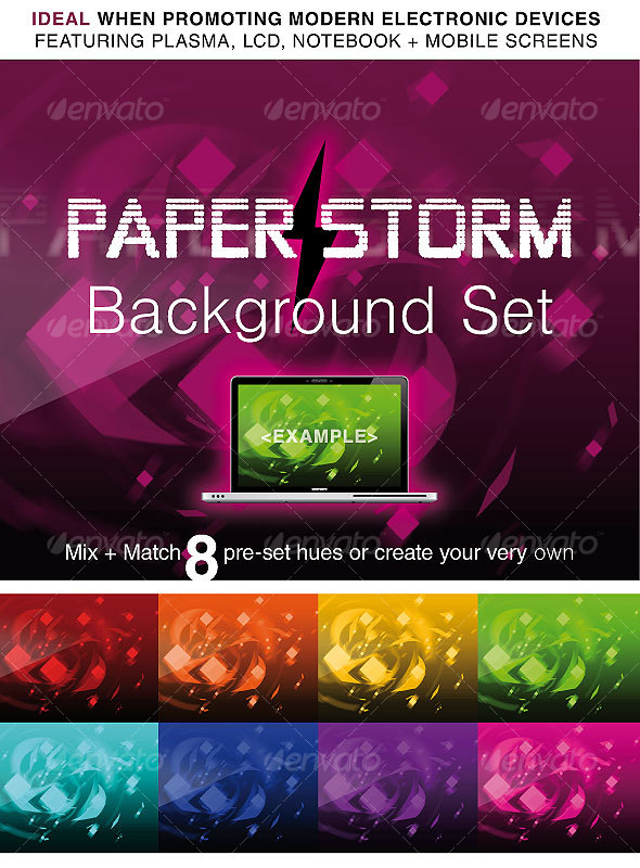 GraphicRiver PAPER STORM ABSTRACT BACKGROUND PACK 56340 GraphicRiver PAPER STORM ABSTRACT BACKGROUND PACK 56340