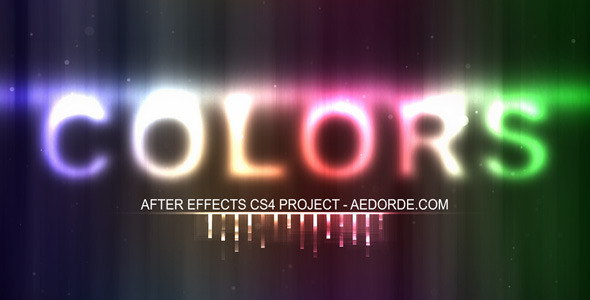 After Effects Project - VideoHive COLORS 78629 After Effects Project - VideoHive COLORS 78629