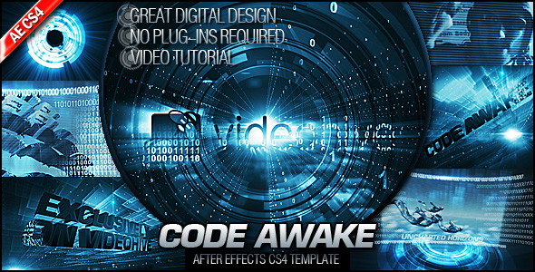 After Effects Project - VideoHive Code Awake 170691 After Effects Project - VideoHive Code Awake 170691