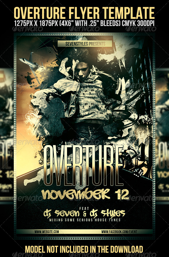 GraphicRiver Overture Flyer Template 574442 GraphicRiver Overture Flyer Template 574442