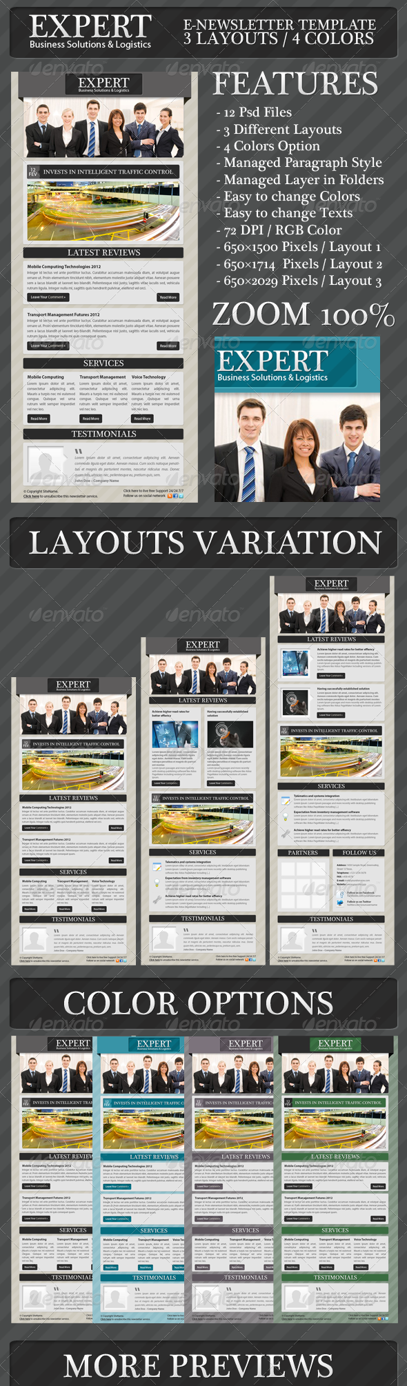 GraphicRiver Expert Business Solution E-newsletter Template 1461841 GraphicRiver Expert Business Solution E-newsletter Template 1461841
