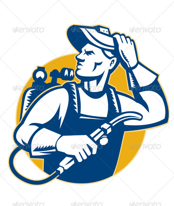 Graphic River Welder Fabricator Welding Retro Style Vectors - Characters People 1489197 Graphic River Welder Fabricator Welding Retro Style Vectors - Characters People 1489197
