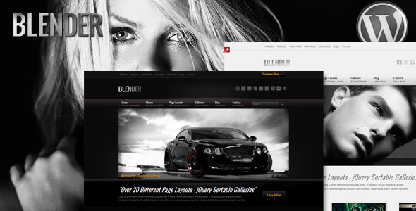 ThemeForest Blender Wordpress Portfolio Theme 639695 ThemeForest Blender Wordpress Portfolio Theme 639695