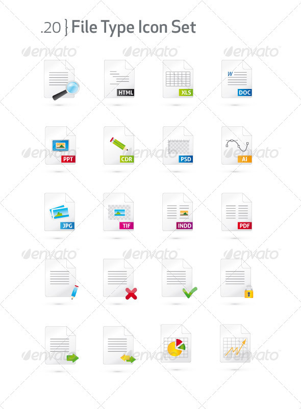 GraphicRiver Document and File Type Icon Set 1495655 GraphicRiver Document and File Type Icon Set 1495655