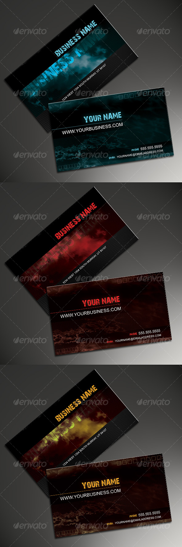GraphicRiver Fall Business Card 59733 GraphicRiver Fall Business Card 59733
