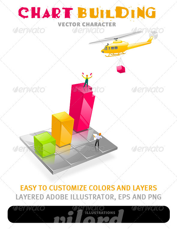 GraphicRiver Chart Building Illustration 1518860 GraphicRiver Chart Building Illustration 1518860