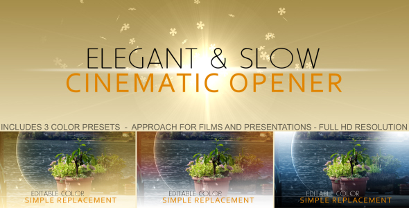 After Effects Project - VideoHive elegant cinematic opener 179772 After Effects Project - VideoHive elegant cinematic opener 179772