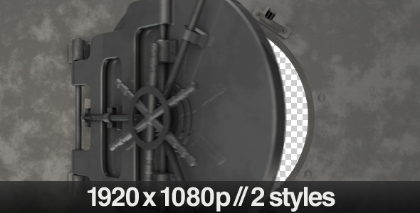 VideoHive Bank Vault Safe Door Opening 2 Styles 1530114 VideoHive Bank Vault Safe Door Opening 2 Styles 1530114