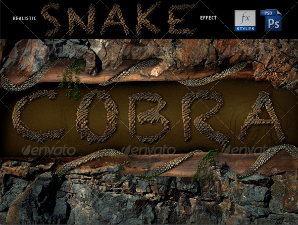 Graphic River Realistic Cobra style Add-ons - Photoshop 1548040 Graphic River Realistic Cobra style Add-ons - Photoshop 1548040