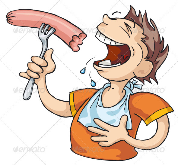 Graphic River Good Appetite Vectors - Characters People 1552505 Graphic River Good Appetite Vectors - Characters People 1552505