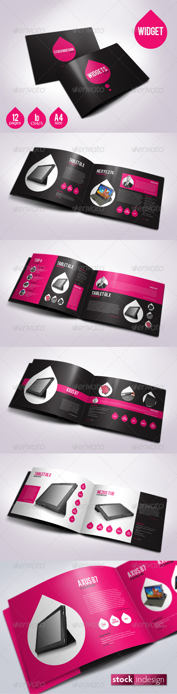 GraphicRiver Widgetmania Catalog Template 1589340 GraphicRiver Widgetmania Catalog Template 1589340