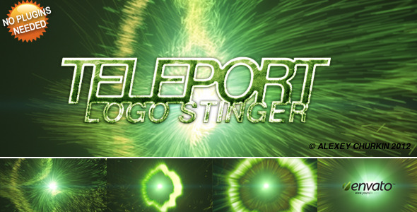 After Effects Project - VideoHive Teleport Logo Reveal 1592765