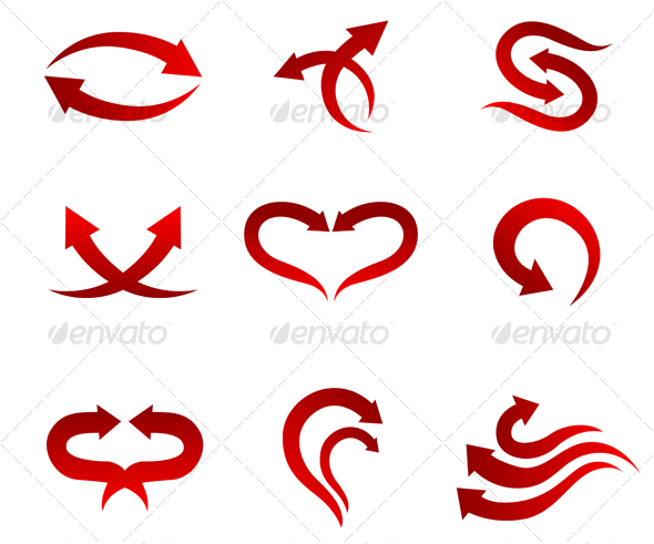 GraphicRiver Arrow icons 62781 GraphicRiver Arrow icons 62781
