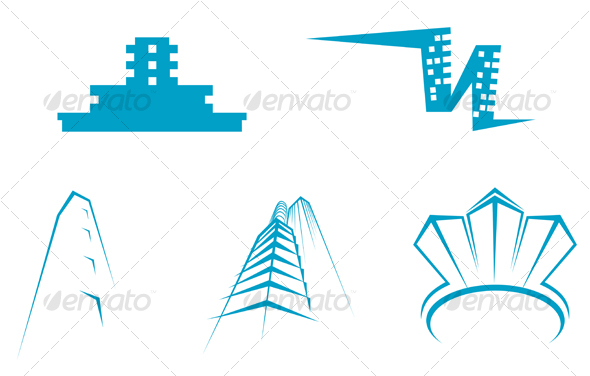 GraphicRiver Real estate symbols 63167 GraphicRiver Real estate symbols 63167