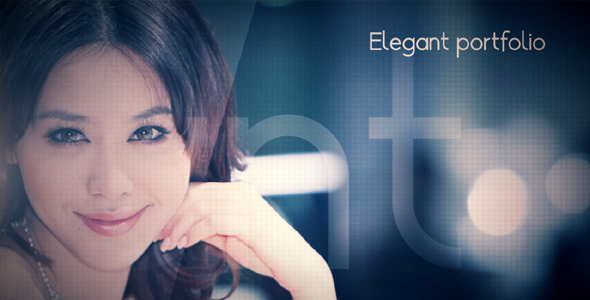 After Effects Project - VideoHive Elegant portfolio 408667