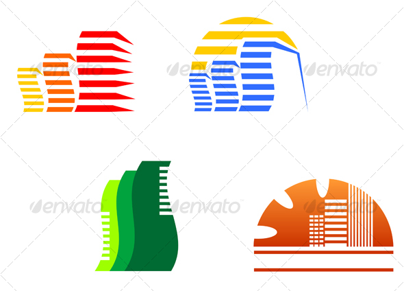 GraphicRiver Real estate symbols 63375 GraphicRiver Real estate symbols 63375