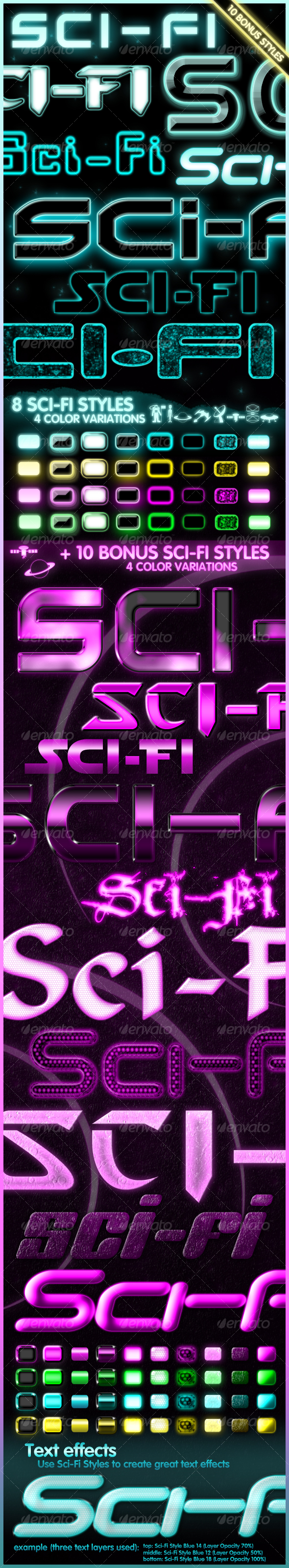GraphicRiver Sci-Fi Styles 53783 GraphicRiver Sci-Fi Styles 53783