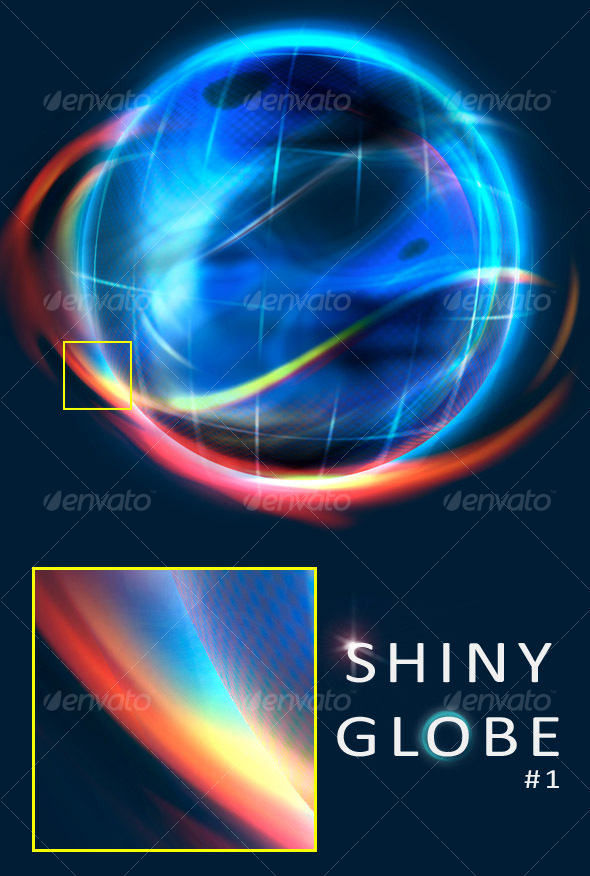 GraphicRiver Shiny Globe #1 69162 GraphicRiver Shiny Globe #1 69162