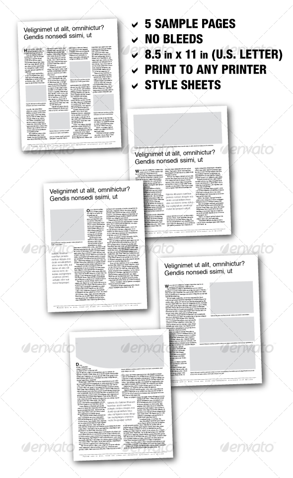 GraphicRiver U.S Letter Editorial Samplers 01 5 pages 70845 GraphicRiver U.S Letter Editorial Samplers 01 5 pages 70845