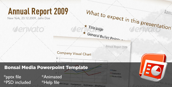 GraphicRiver Bonsai Powerpoint Template 72663 GraphicRiver Bonsai Powerpoint Template 72663