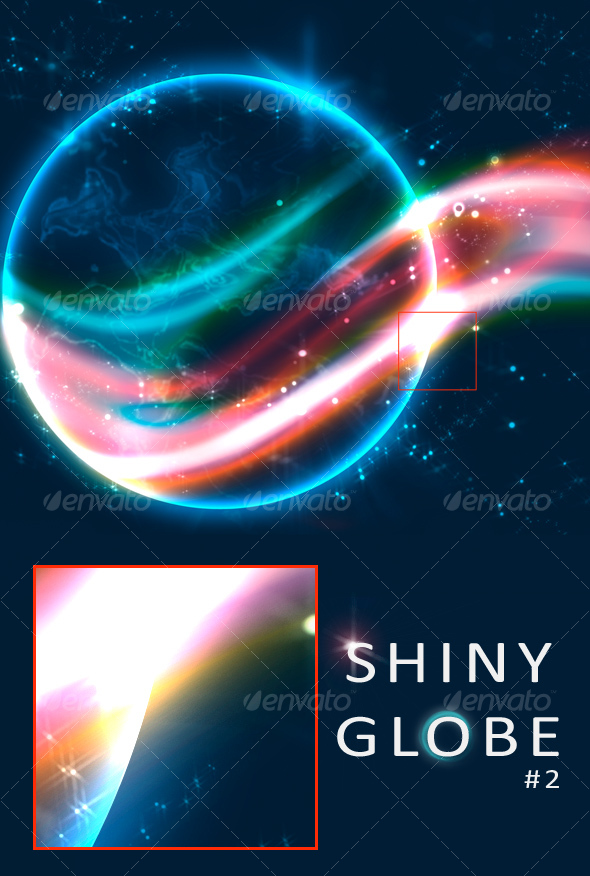GraphicRiver Shiny Globe #2 69176 GraphicRiver Shiny Globe #2 69176