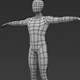 Low poly Base mesh (Male) Low poly Base mesh (Male) - 3DOcean Item for Sale