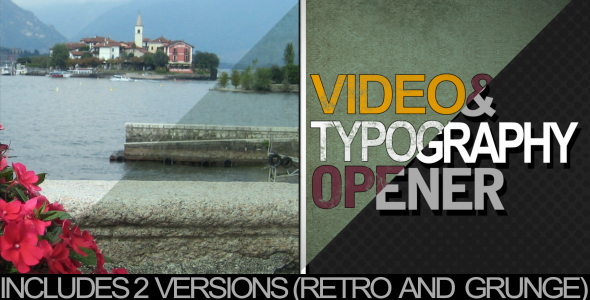 After Effects Project - VideoHive typography and video intro 223116 After Effects Project - VideoHive typography and video intro 223116
