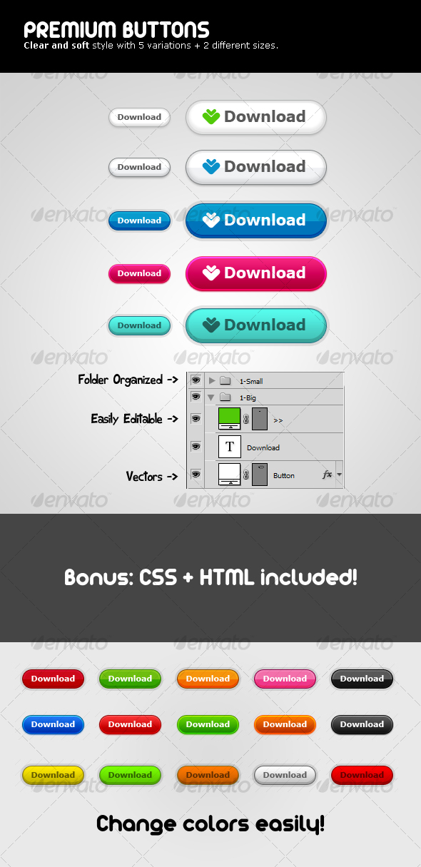GraphicRiver Premium Buttons Clear & Soft style v2 73559 GraphicRiver Premium Buttons Clear & Soft style v2 73559