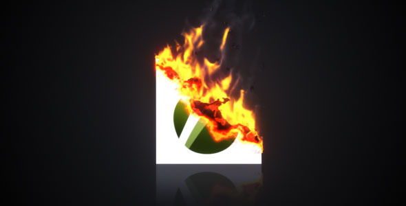 After Effects Project - VideoHive Burning Paper Logo 1925502