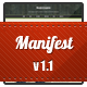 Manifest - Premium HTML5 Template Manifest - Premium HTML5 Template - ThemeForest Item for Sale