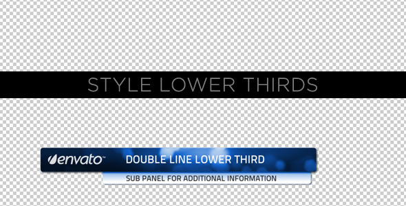 After Effects Project - VideoHive Style Lower Thirds 231560 After Effects Project - VideoHive Style Lower Thirds 231560