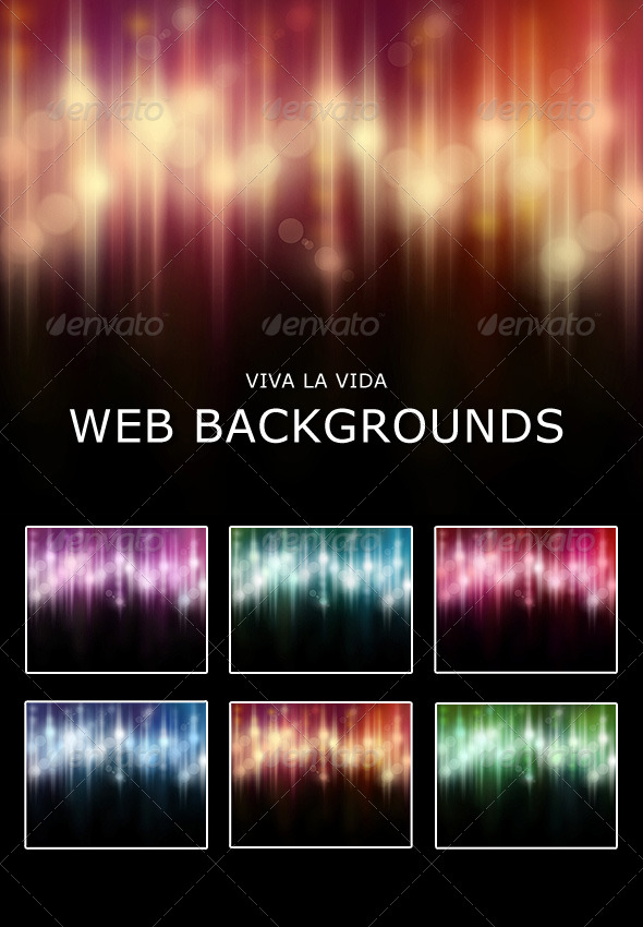 GraphicRiver Viva La Vida Web Backgrounds 232131 GraphicRiver Viva La Vida Web Backgrounds 232131