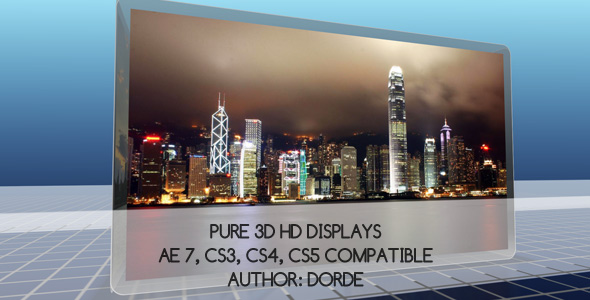After Effects Project - VideoHive PURE 3D HD DISPLAYS 68765 After Effects Project - VideoHive PURE 3D HD DISPLAYS 68765