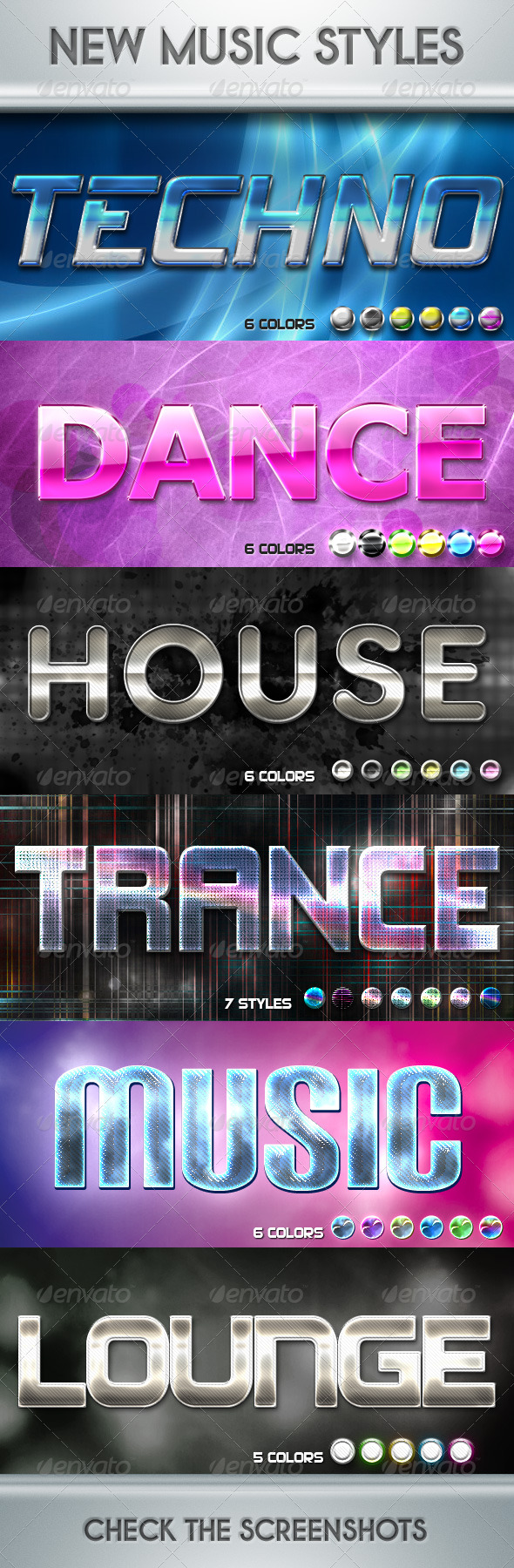 GraphicRiver New Music Styles 234186 GraphicRiver New Music Styles 234186