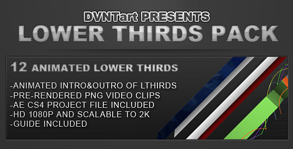 After Effects Project - VideoHive Ultimate Lower Thirds Pack 234050 After Effects Project - VideoHive Ultimate Lower Thirds Pack 234050