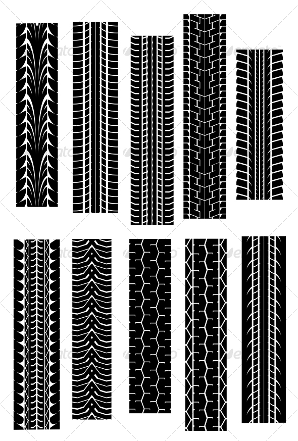 GraphicRiver Set of tire shapes 79587 GraphicRiver Set of tire shapes 79587