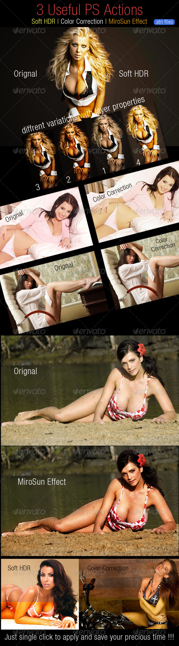 GraphicRiver 3 Useful Tone Actions for Photoshop 241944 GraphicRiver 3 Useful Tone Actions for Photoshop 241944