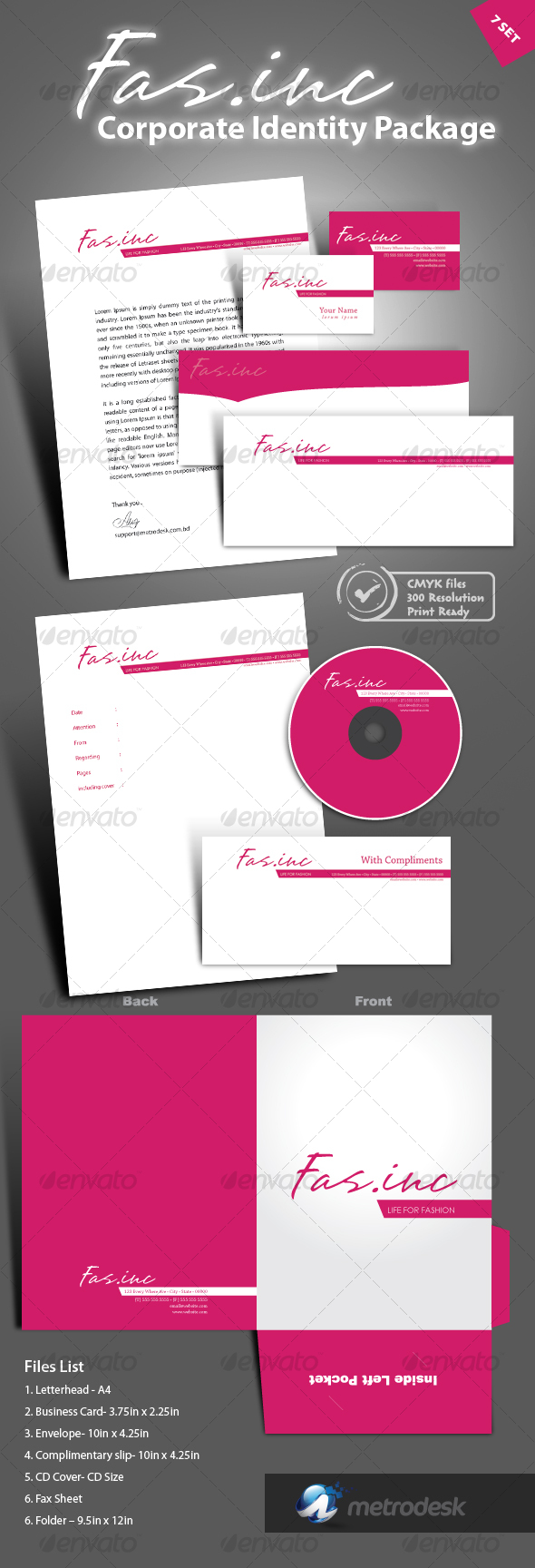 GraphicRiver High quality print ready corporate identity 7-pack 80777 GraphicRiver High quality print ready corporate identity 7-pack 80777