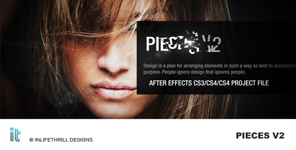 After Effects Project - VideoHive Pieces v2 243450 After Effects Project - VideoHive Pieces v2 243450