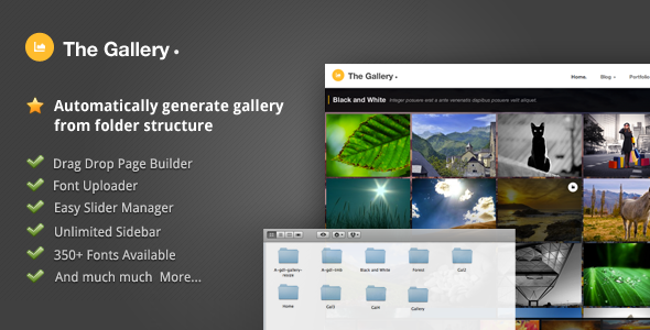 The Gallery - Automatically Generated Gallery  - Photography Creative