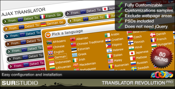 CodeCanyon Ajax Translator Revolution Pro 235360 CodeCanyon Ajax Translator Revolution Pro 235360