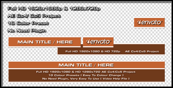 After Effects Project - VideoHive Simple Lower Third 239643 After Effects Project - VideoHive Simple Lower Third 239643