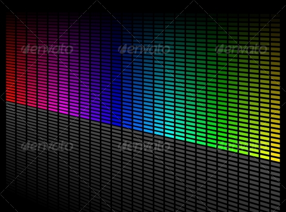 GraphicRiver Vector digital equalizer 81401 GraphicRiver Vector digital equalizer 81401