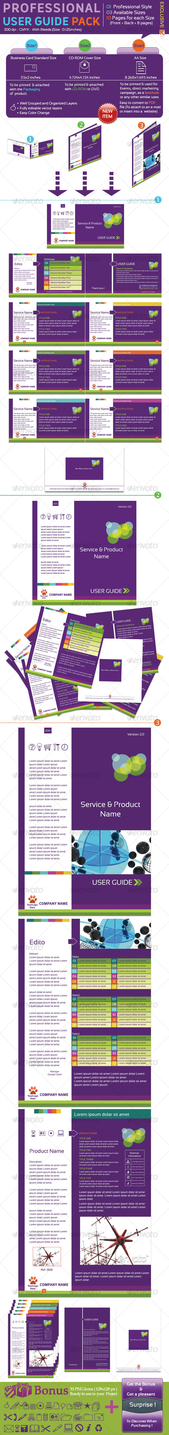 GraphicRiver Professional User Guide Pack 78731 GraphicRiver Professional User Guide Pack 78731