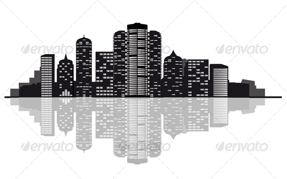 GraphicRiver Modern City 83602 GraphicRiver Modern City 83602